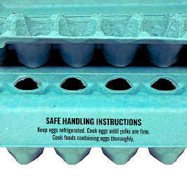 Caucho Sello de huevo aprobado por la FDA | Huevo de mane