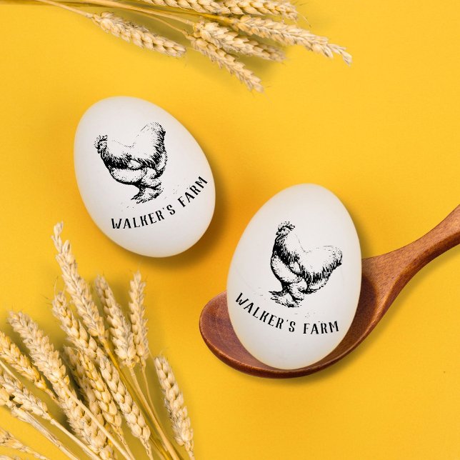 Caucho Sello de Huevo de Hen de guión ruso (Subido por el creador)