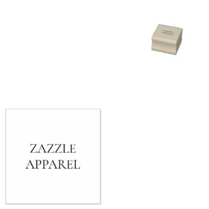 Caucho Sello de la variedad de la ropa de Zazzle
