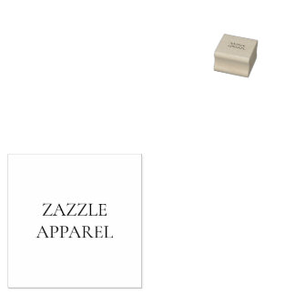 Caucho Sello de la variedad de la ropa de Zazzle