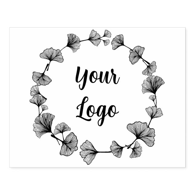 Caucho Sello de logotipo grande (Impresión)