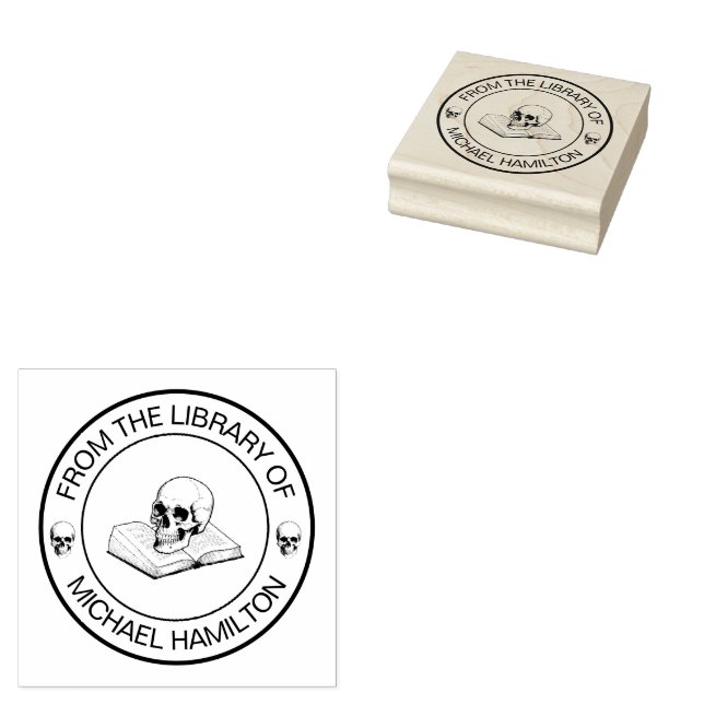 Caucho Sello de Madera (Sellado)