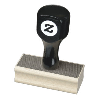Caucho Sello de Madera