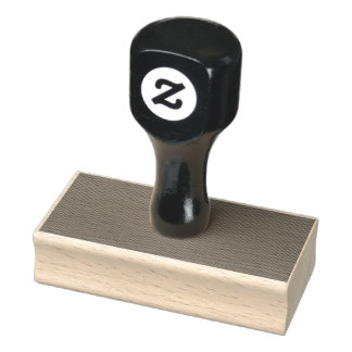 Caucho Sello de Madera