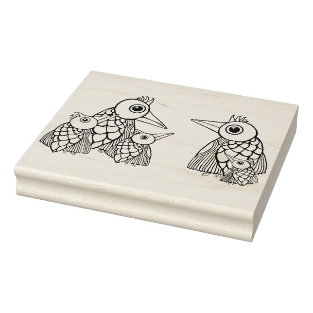 Caucho Sello de Madera (Sello)