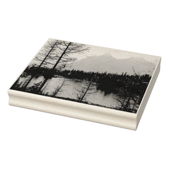 Caucho Sello de Madera (Sello)