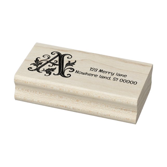 Caucho Sello de Madera (Sello)