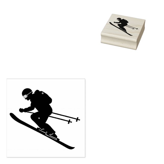 Caucho Sello de Madera (Sellado)