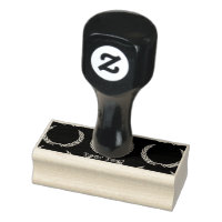 Sello de madera de imagen personalizada Corona