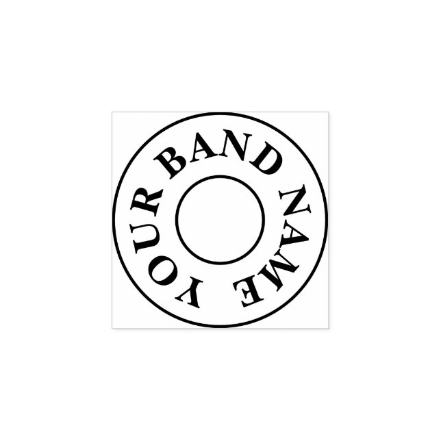 Caucho Sello de mano de evento de personalizado (Impresión)