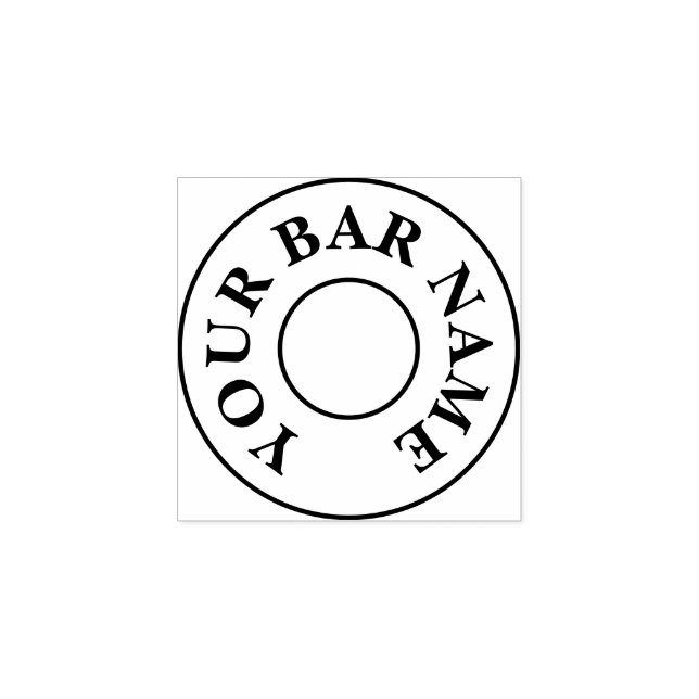 Caucho Sello de mano de evento de personalizado (Impresión)