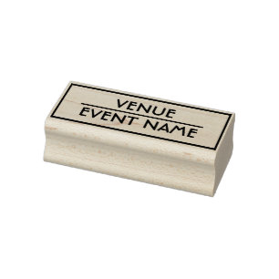 Caucho Sello de mano de reentrada del personalizado