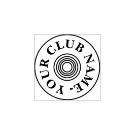 Caucho Sello de mano del personalizado