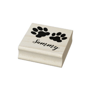 Caucho Sello de nombre del Mascota del Personalizado, sel