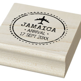 Caucho Sello de pasaporte Boda de destino Jamaica