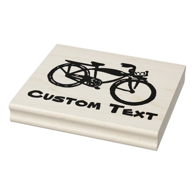 Caucho Sello de personalizado de bicicletas (Sello)