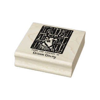 Caucho Sello de placa de biblioteca de cierres