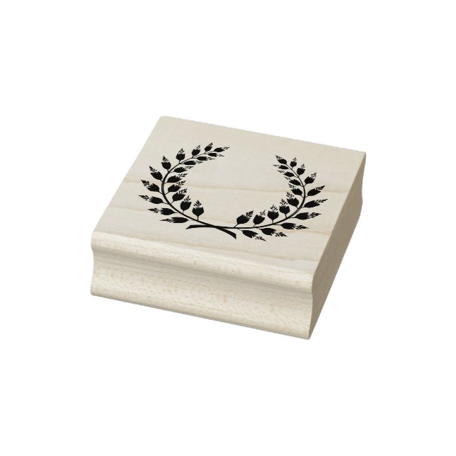 Caucho Sello de Wreath (Sello)