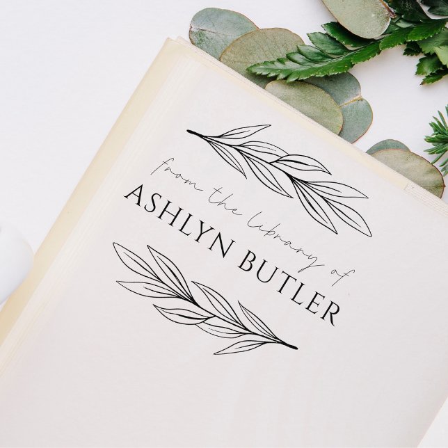 Caucho Sello del libro de la biblioteca personal de Eucal (Subido por el creador)