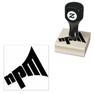 Caucho Sello NPM de 2" con manija 