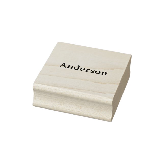 Caucho Sello profesional simple de 2" x 2" (Sello)