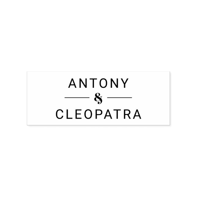 Caucho Sello rústico de madera con apodos para uso de par (Sellado)