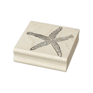Caucho Sello Starfish para tarjeta de embarque Beach Pass