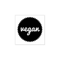Sello Vegan Para Los Vendedores De Alimentos