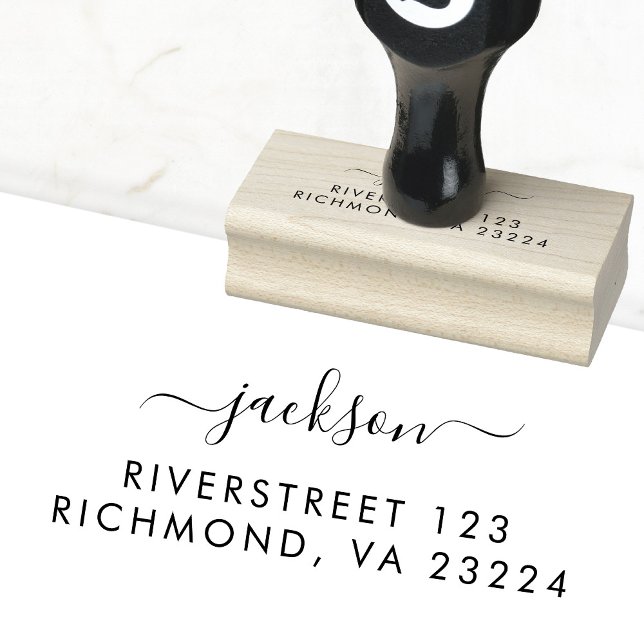 Caucho Simpel, sello de goma de escritura a mano (Subido por el creador)