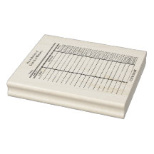 Tarjeta de Biblioteca Personalizada - Sello de Art