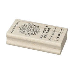 Caucho Tarjetas de visita de sello de corte personalizado