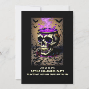 Cauldron Skull oscuro obsesionado con la fiesta gó