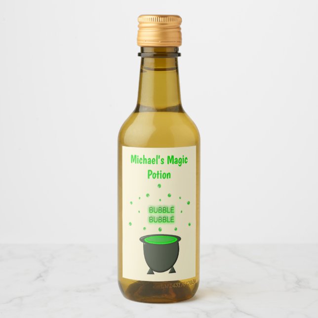 Cauldron y el burbujeante Personalizado de Hallowe (Anverso)