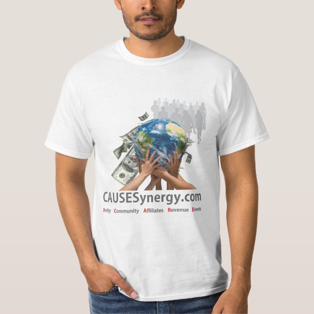 CAUSESynergy - Camiseta - Chicos (Anverso)
