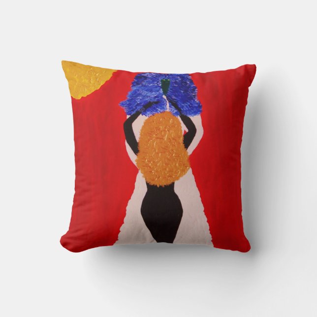 "Cautive almohada de la cosa" (Anverso)