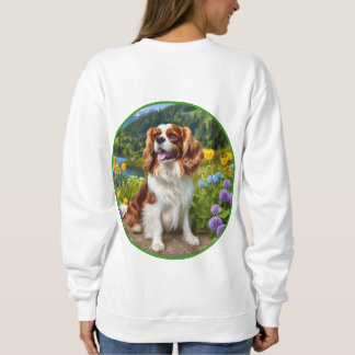 Cavalier cute Perro de las mujeres sudadera Hershe