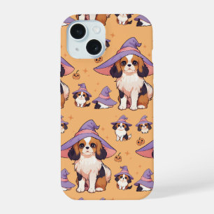Cavalier King Charles gorra de brujas pastel Hallo