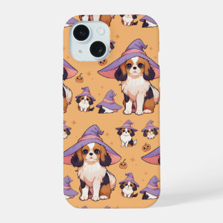 Cavalier King Charles gorra de brujas pastel Hallo