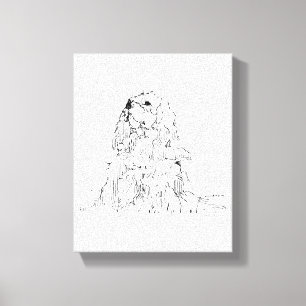 Cavalier King Charles Spaniel, Arte Minimalista