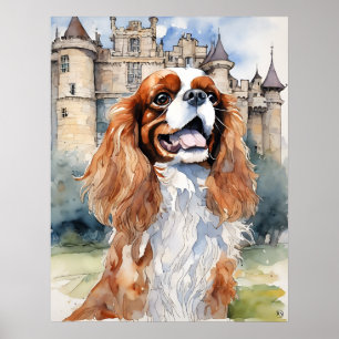 Cavalier King Charles Spaniel - Impresión de arte 