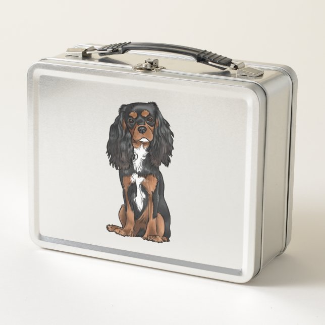 Cavalier King Charles Spaniel - Negro y Tan (Anverso)