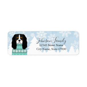 Cavalier King Charles Spaniel Retorno Etiquetas