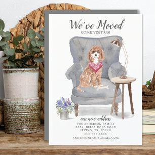 Cavapoo Dog   Invitación móvil