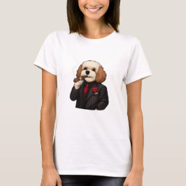Cavapoo Don - Camiseta de mujer divertida con perr