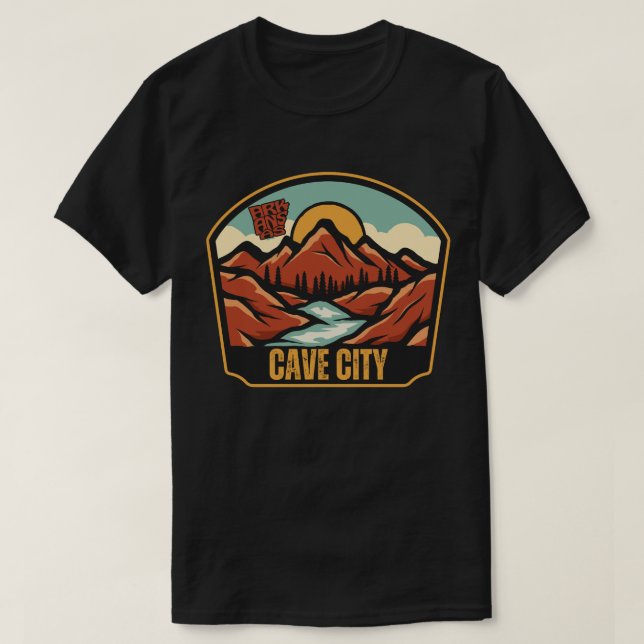 Cave City, camiseta de Arkansas (Diseño del anverso)