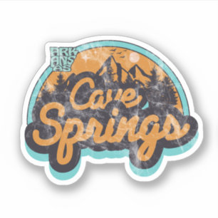 Cave Springs, Pegatina de Arkansas