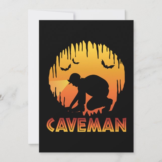 Caveman - Graciosa Espeleología De Caving (Anverso)