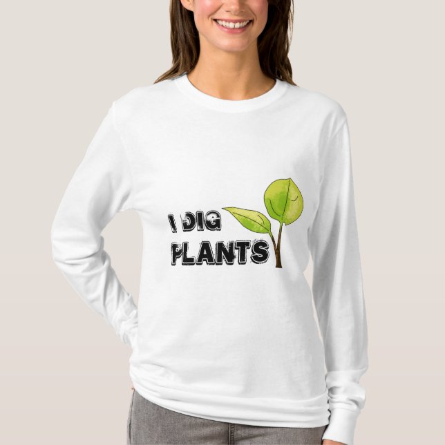 Cavo la camiseta de las plantas (Anverso)