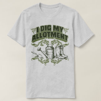 Cavo mi camiseta del humor del jardín el cultivar