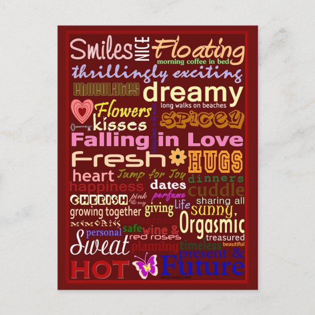 Cayendo Enamorado | Postal Blue Beach Song™ (Anverso)